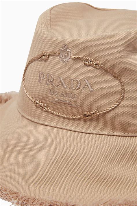 prada canvas hats